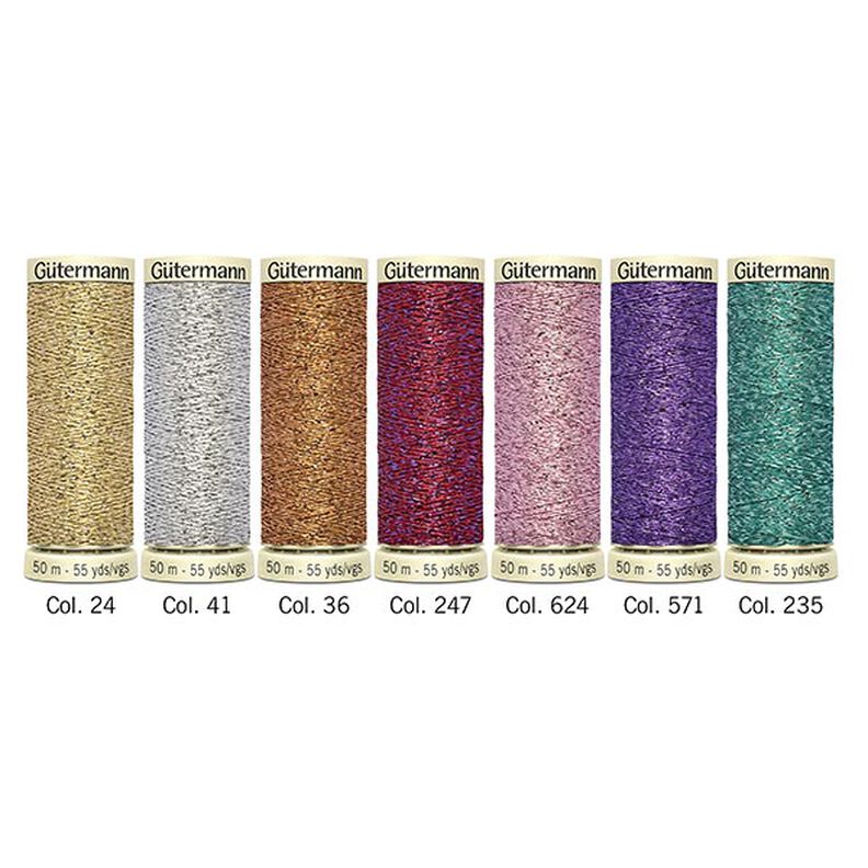 Metallic Effect Thread (24) | 50m | Gütermann,  image number 2