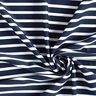Swimsuit Fabric Nautical Stripes – midnight blue/white,  thumbnail number 3