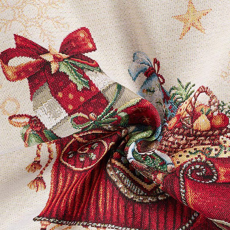 Tapestry Decor Fabric Panel Ice Skates – beige, image number 3