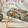 Decor Fabric Tapestry Fabric colourful neighbourhood – natural/sky blue,  thumbnail number 5