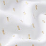 Glitter droplets viscose fabric – white,  thumbnail number 3