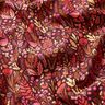 Cotton Cretonne wildflowers – merlot/purple,  thumbnail number 2