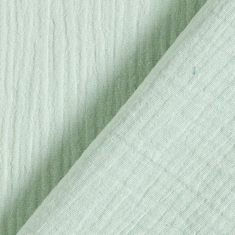 Double Gauze/Muslin – mint,  image number 4