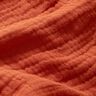 GOTS Triple-Layer Cotton Muslin – terracotta,  thumbnail number 3