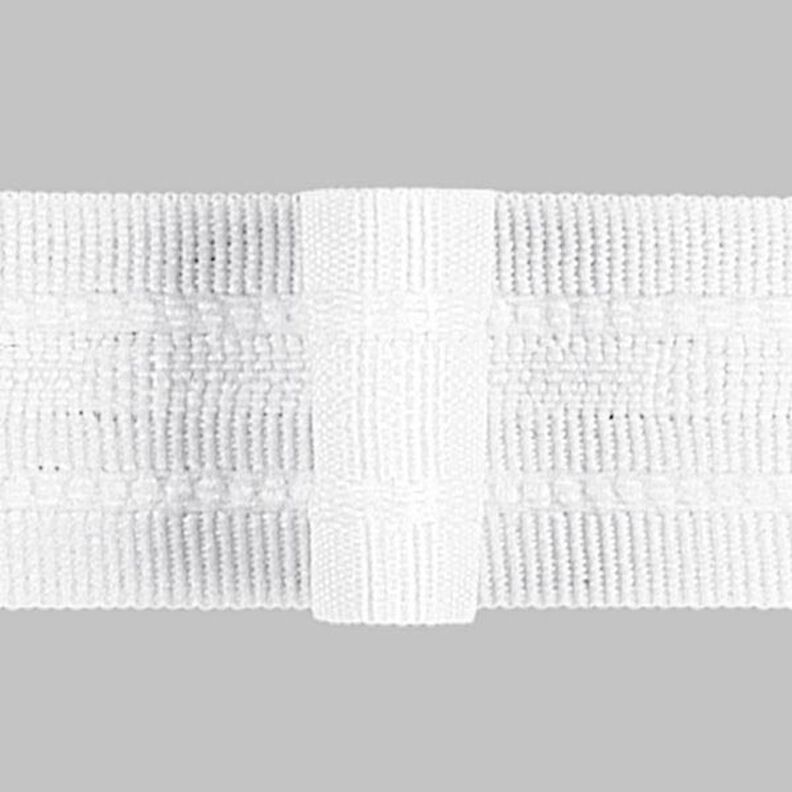 Pleated Curtain Tape 1x, 26 mm – white | Gerster,  image number 1