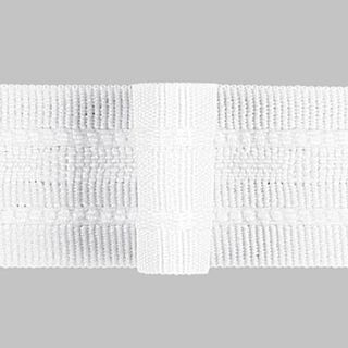 Pleated Curtain Tape 1x, 26 mm – white | Gerster, 