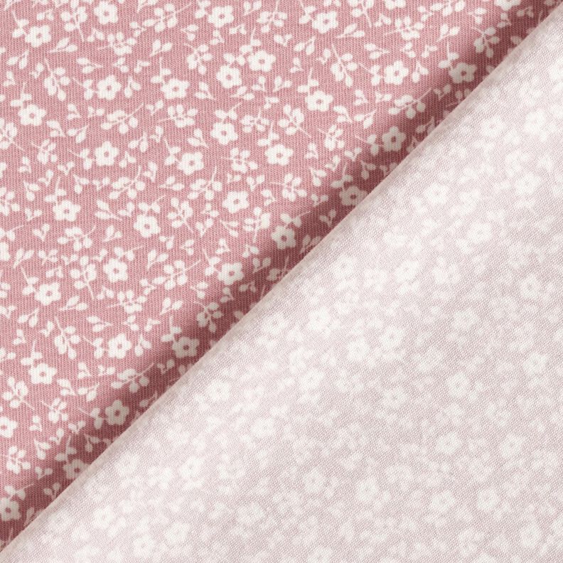 Millefleur cotton jersey – light dusky pink/white,  image number 4