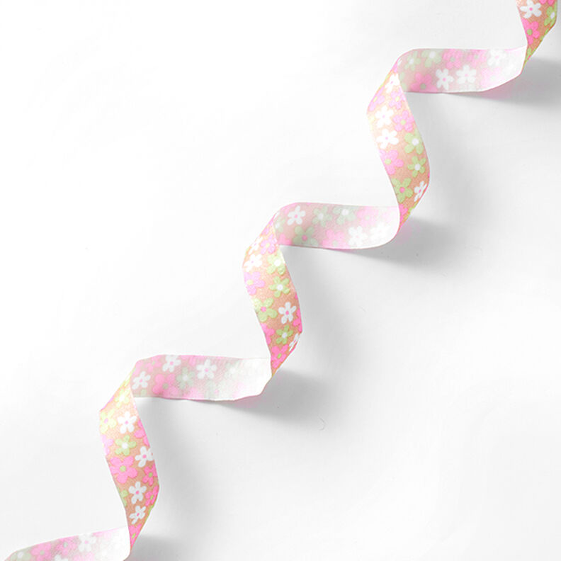 Satin Ribbon Flowers – pink/pink,  image number 1