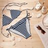 Swimsuit Fabric Nautical Stripes – midnight blue/white,  thumbnail number 6