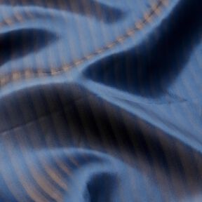 Satin lining shadow stripe – navy blue, 