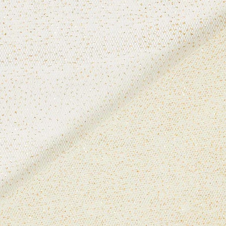 Royal Glitter Tulle – offwhite/gold,  image number 5