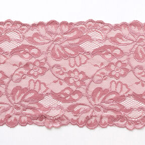 Elastic lace [150 mm] – dusky pink, 