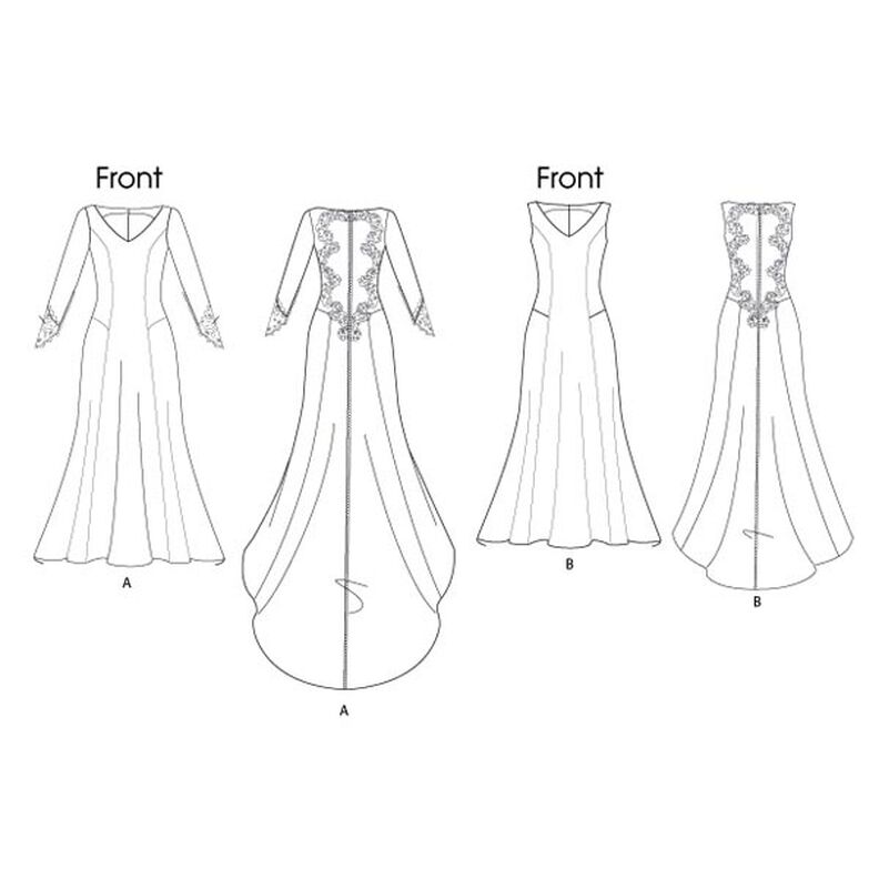 Bridal Dress, Butterick 5779 | 4 - 12,  image number 12