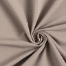 Light French Terry Plain – dark taupe,  thumbnail number 1