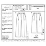 Trousers | Culottes, Burda 6436 | 34 - 44,  thumbnail number 6