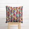 Decor Fabric Tapestry Fabric colourful zigzag – light yellow,  thumbnail number 9