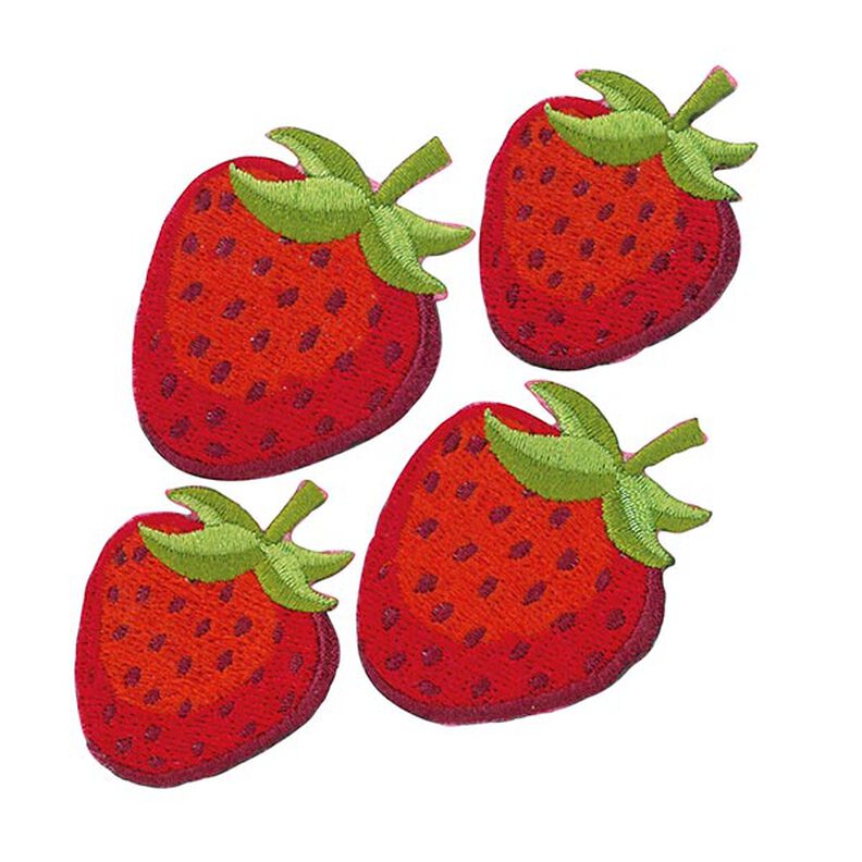 Strawberries Patch [ 4 pieces ] | Kleiber – red/green,  image number 1
