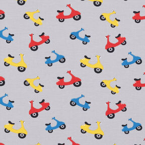Cotton Jersey Scooter  – silver grey, 