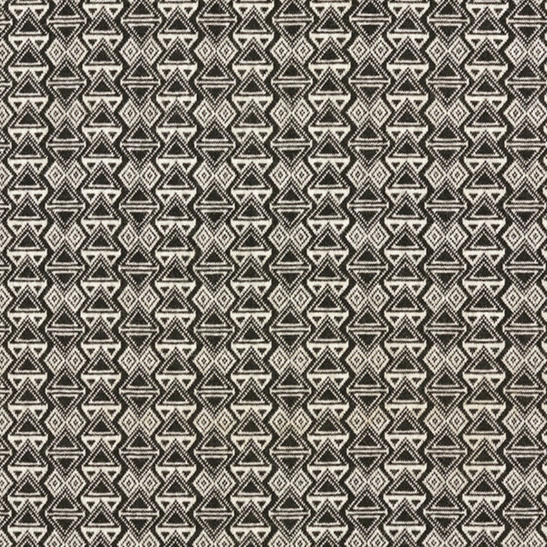 Triangles knitted jacquard – black/white,  image number 1