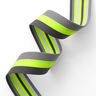 Neon Bag Strap Webbing [ 40 mm ] – neon yellow/grey,  thumbnail number 2