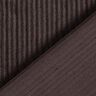 Plain Cotton Viscose Blend Stretch Cord – black brown,  thumbnail number 4
