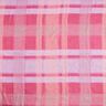 Tie-dye checked ramie chiffon – intense pink,  thumbnail number 1