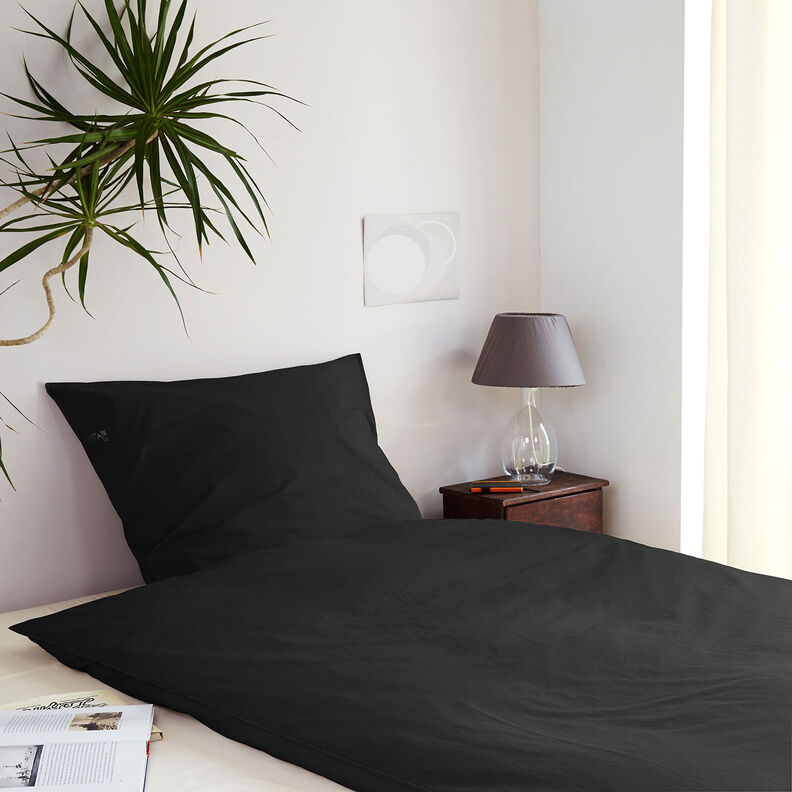 Cotton Cretonne Plain – black,  image number 6