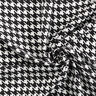 Houndstooth Viscose – black/white,  thumbnail number 3