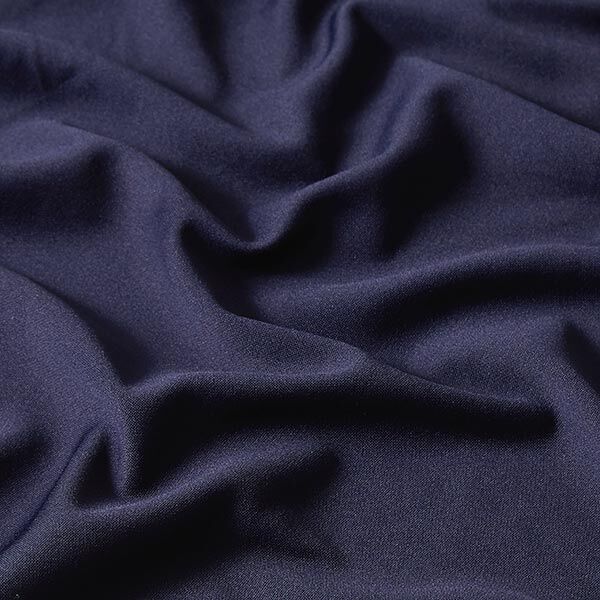 Lightweight Crepe Scuba – navy blue,  image number 2