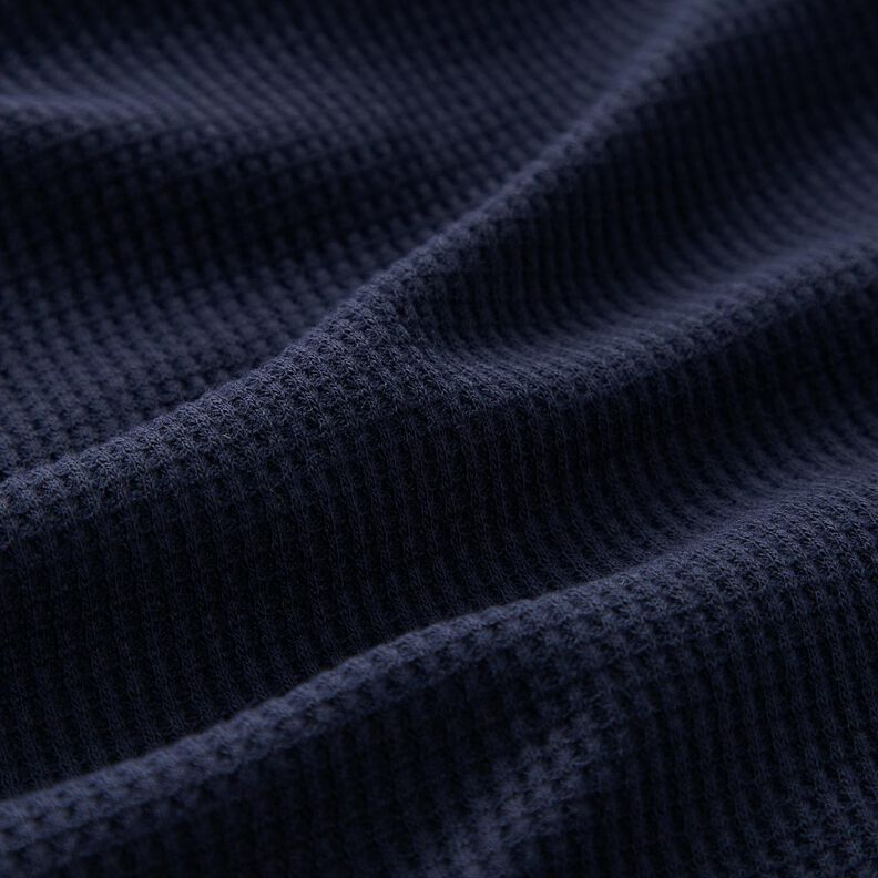 Waffle Jersey Plain – midnight blue,  image number 2