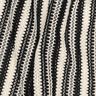 Knit Fabric Stripes| Poppy Fabrics – black/offwhite,  thumbnail number 2