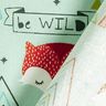 Cotton Cretonne Be Wild Fox – pastel green,  thumbnail number 4