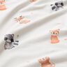 GOTS Cotton Jersey Baby Animals Digital Print – ivory,  thumbnail number 2