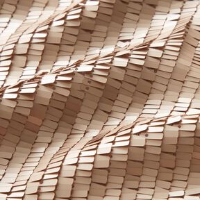Sequin Fabric Rectangle – light dusky pink, 