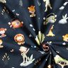 Cotton Jersey Safari digital print – midnight blue/pastel green,  thumbnail number 3