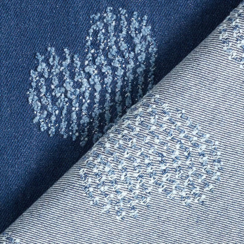 Denim Distressed hearts – denim blue,  image number 5