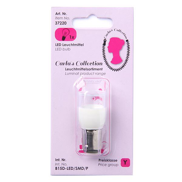 LED Bulb “Carla’s Collection” B15D 230 V|0,6 Watts,  image number 1