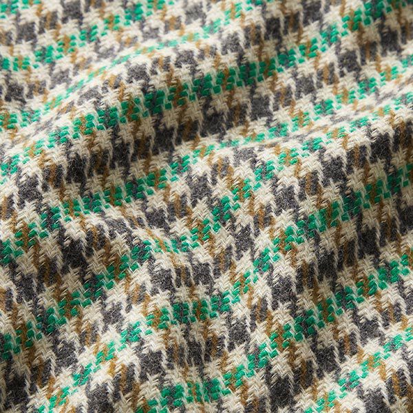 Plaid Wool Blend – green/anthracite,  image number 2