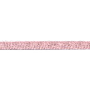 Webbing Metallic [9 mm] – dusky pink/metallic silver, 