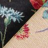 Decor Fabric Tapestry Fabric wildflowers – black/rosé,  thumbnail number 4