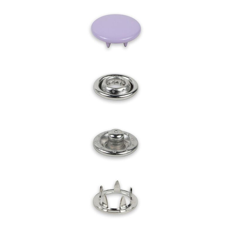 Jersey snap fasteners [12 mm] | Prym – lilac,  image number 2