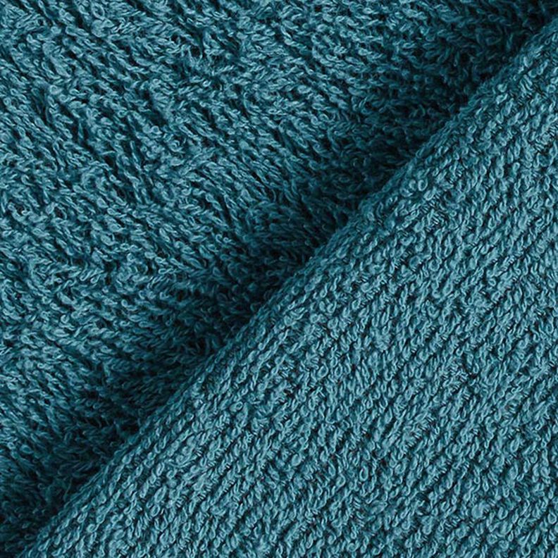 Towelling Fabric – petrol,  image number 5