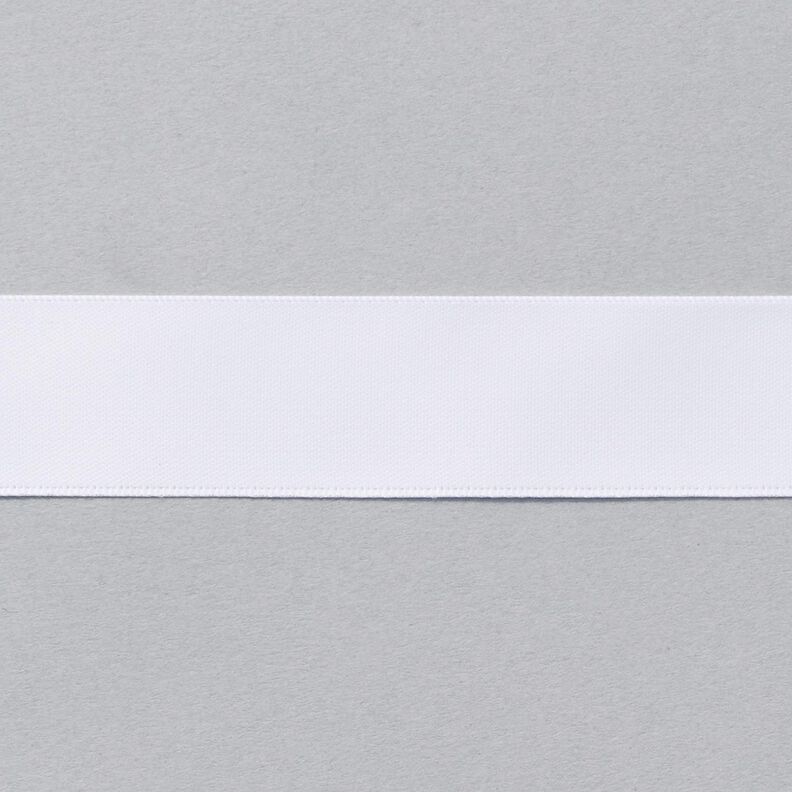 Satin Ribbon [25 mm] – white,  image number 1