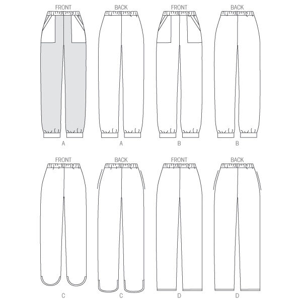 Pants, Butterick 6137 | 6 - 14,  image number 9