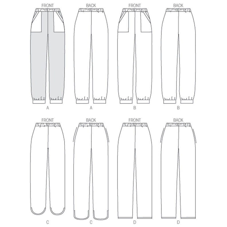 Pants, Butterick 6137 | 6 - 14,  image number 9