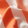 Blouse Fabric large vertical stripes – coral/light pink,  thumbnail number 2