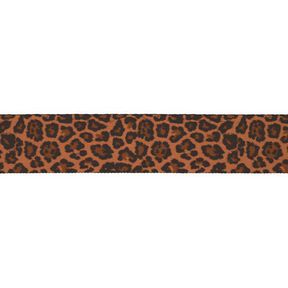 Leopard Belt Webbing [ Width: 40 mm ] – bronze/brown, 