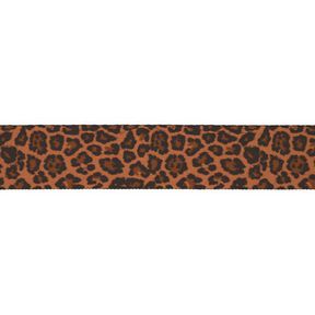Leopard Belt Webbing [ Width: 40 mm ] – bronze/brown, 