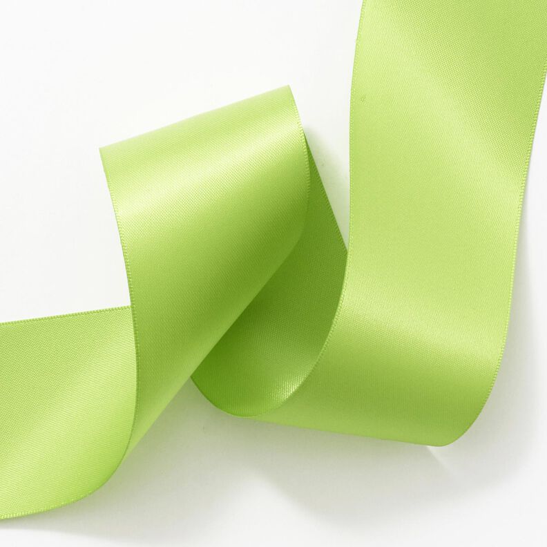 Satin Ribbon [50 mm] – apple green,  image number 3