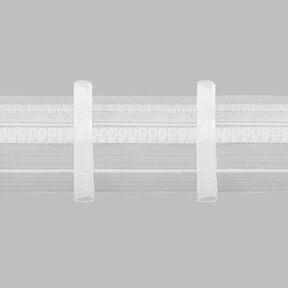 Pleated Curtain Tape 1x 90mm, transparent, Gerster, 